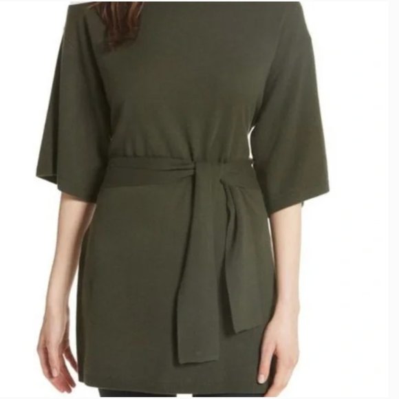 Ted Baker Olympy Burgundy Maroon Long Sweater or Dress size small nwot - Picture 3 of 8